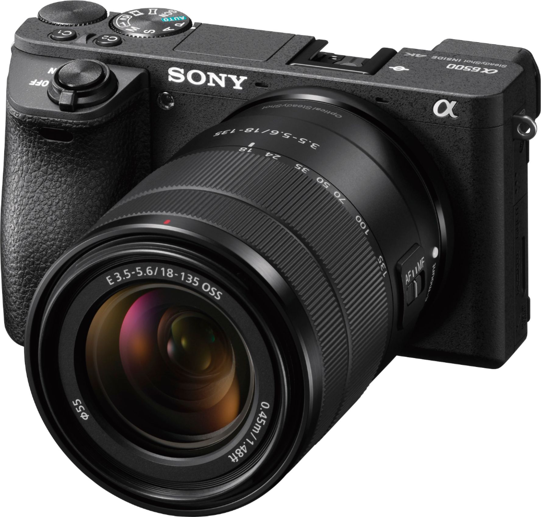Best Buy: Sony Alpha a6500 Mirrorless Camera with E 18-135mm f/3.5 