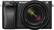Front. Sony - Alpha a6300 Mirrorless Camera with E 18-135mm f/3.5-5.6 OSS Lens - Black.