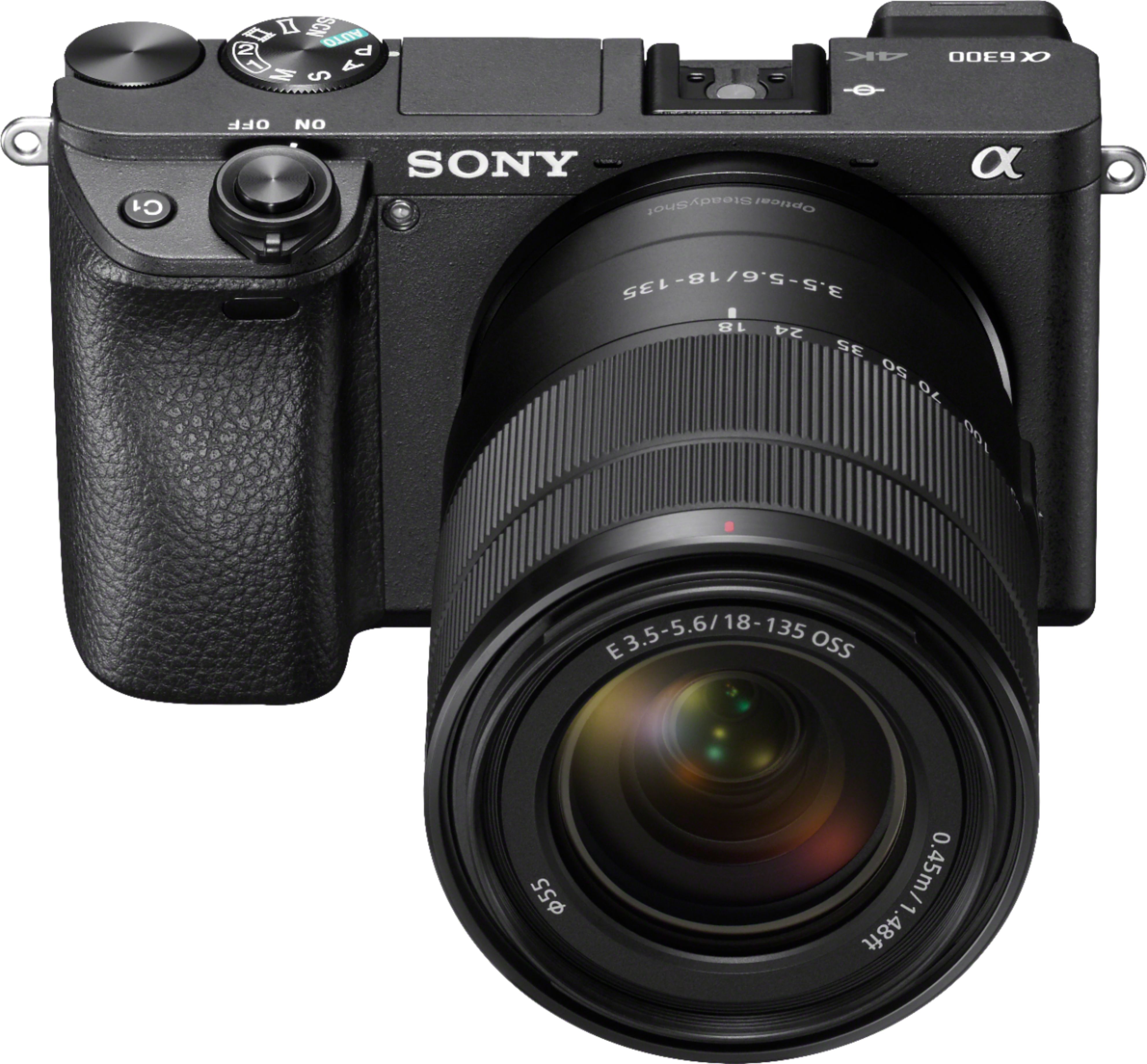 Best Buy: Sony Alpha a6300 Mirrorless Camera with E 18-135mm f/3.5 