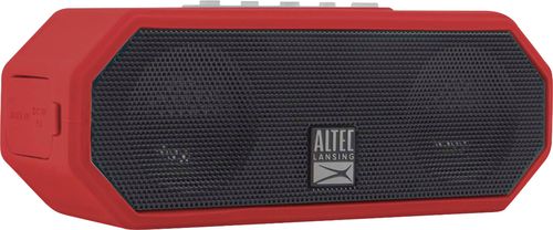 Altec Lansing - Jacket H20 4 Portable Bluetooth Speaker - Torch Red