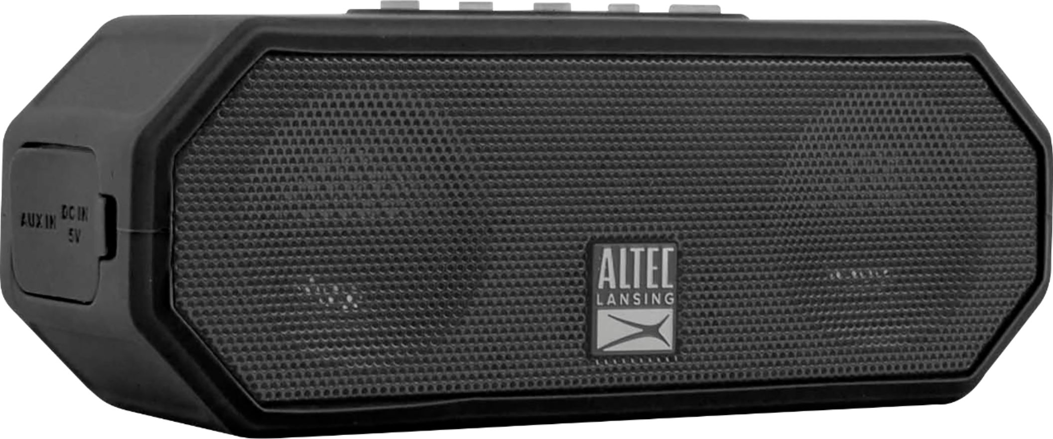 Angle View: Altec Lansing - Jacket H20 4 Portable Bluetooth Speaker - Black