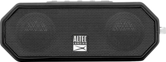 Altec Lansing – Jacket H20 4 Portable Bluetooth Speaker – Black