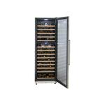 Avanti - Designer Series 154-Bottle Dual Zone Wine Cooler - Stainless steel - Front_Standard