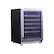 Front. Avanti - Designer Series 51-Bottle Wine Cooler - Stainless steel.