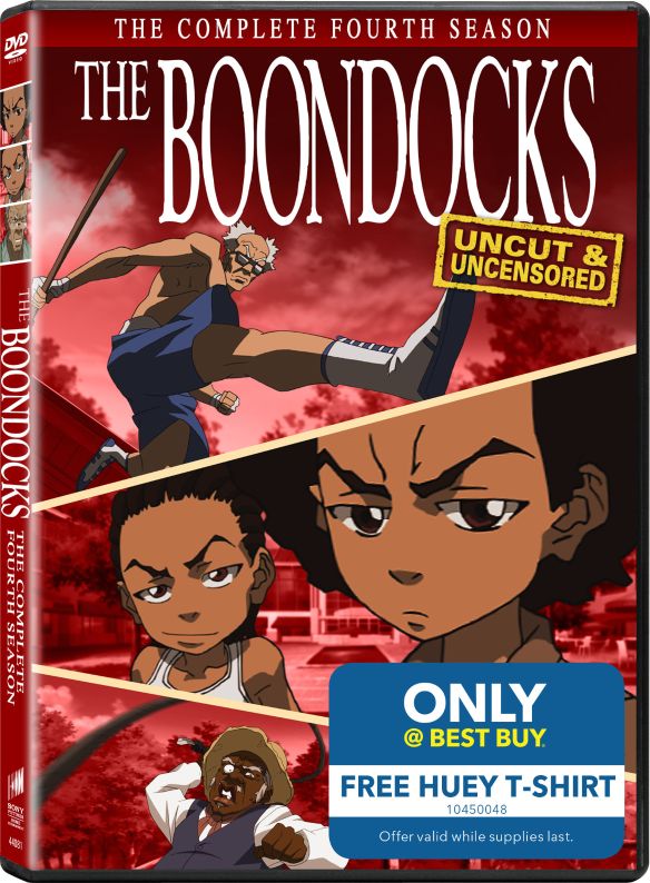 Boondocks: The Complete Fourth Season [Huey T-Shirt] [Only @ Best Buy] [DVD]