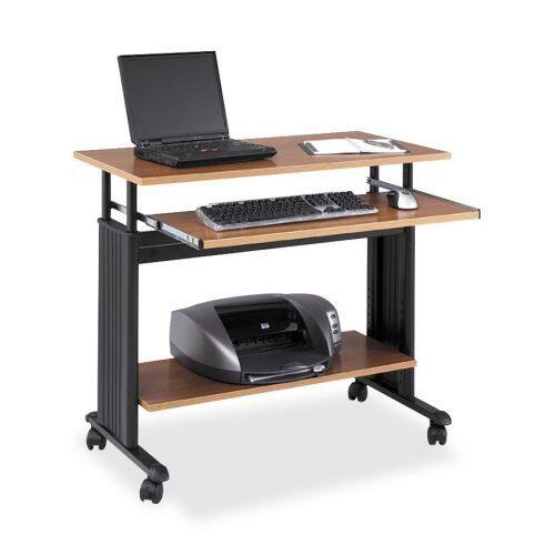 Front Standard. Safco - Safco 35-Inch Adjustable-Height Workstation.