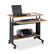 Front Standard. Safco - Safco 35-Inch Adjustable-Height Workstation.