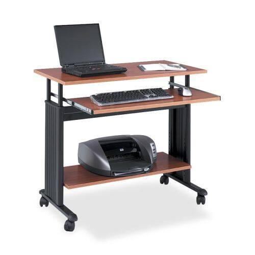 Front Standard. Safco - Safco 35-Inch Adjustable-Height Workstation.
