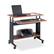 Front Standard. Safco - Safco 35-Inch Adjustable-Height Workstation.