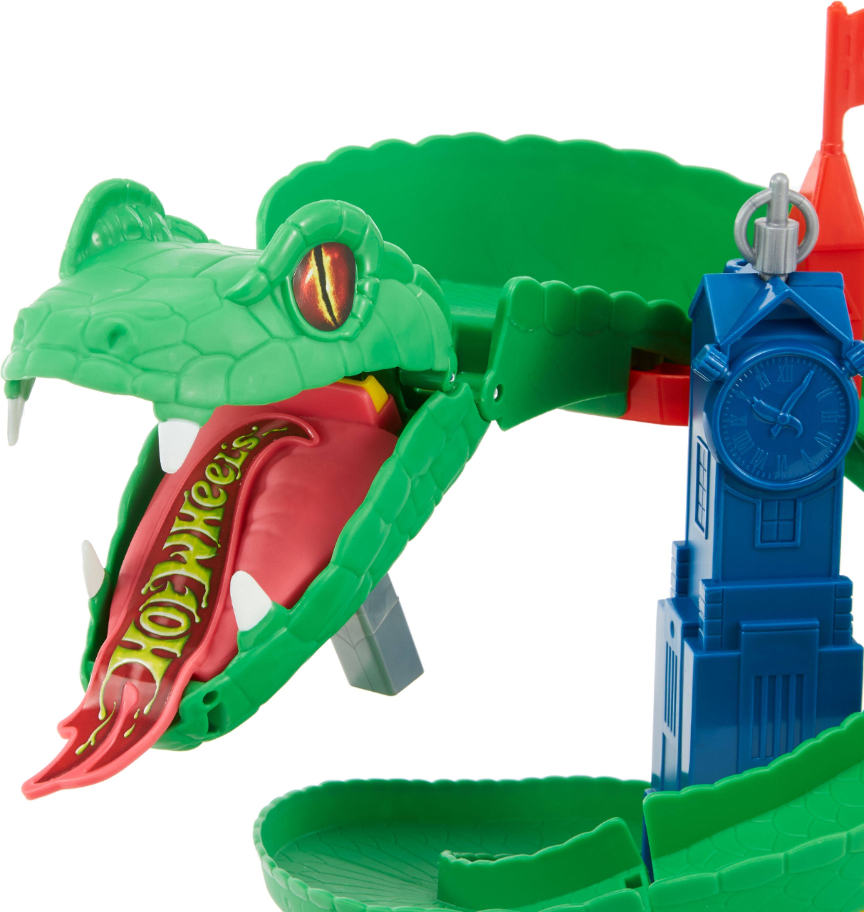 Hot Wheels Cobra Adventure Game Set Snake-themed Fun Set,cars