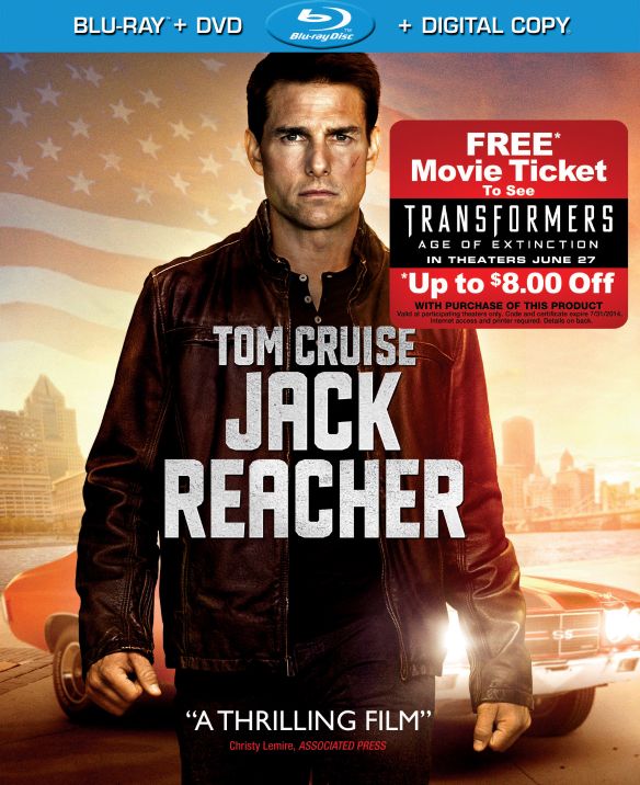 Jack Reacher [Includes Digital Copy] [Blu-ray/DVD] [Movie Money] [2012]