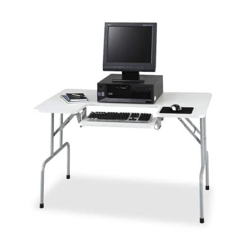 Front Standard. Safco - Safco Folding Computer Table - 47 in..