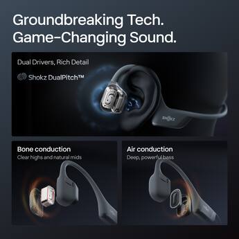 Shokz OpenRun Pro 2 Mini Wireless Bone Conduction Open Ear Shokz OpenRun Pro 2 Mini Wireless Bone Conduction Open Ear