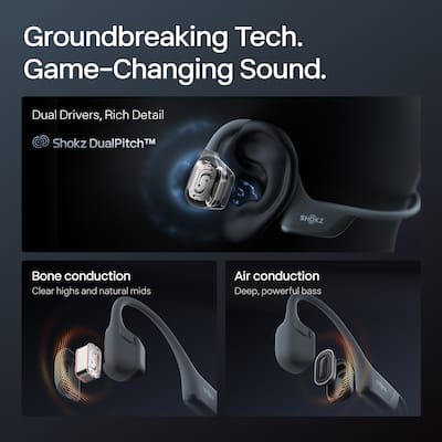 Shokz OpenRun Pro 2 Mini Wireless Bone Conduction Open Ear Shokz OpenRun Pro 2 Mini Wireless Bone Conduction Open Ear