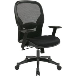Space Seating - 23 Series Fabric Chair - Black - Front_Zoom