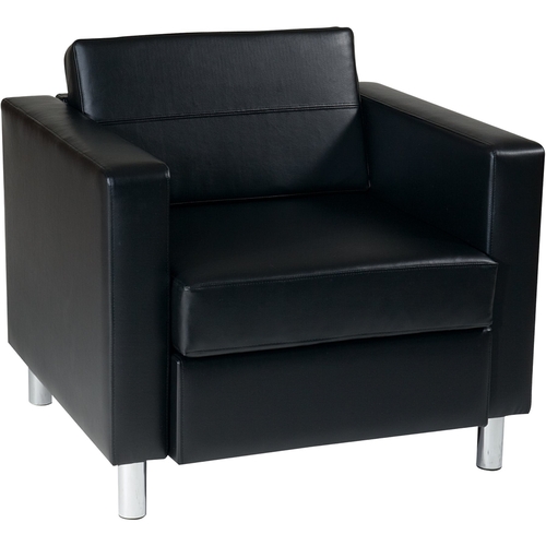 WorkSmart - Pacific Contemporary Armchair - Black was $268.99 now $215.99 (20.0% off)
