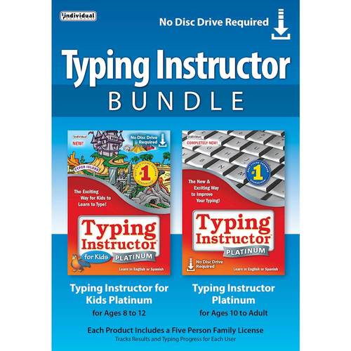 Individual Software - Typing Instructor Bundle - Windows [Digital] was $34.99 now $24.99 (29.0% off)