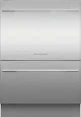 Front. Fisher & Paykel - Stainless Steel Panels for Dishwashers - Silver.