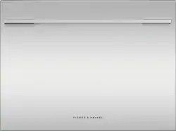 Fisher & Paykel - Stainless Steel Panel for Dishwashers - Silver - Front_Zoom