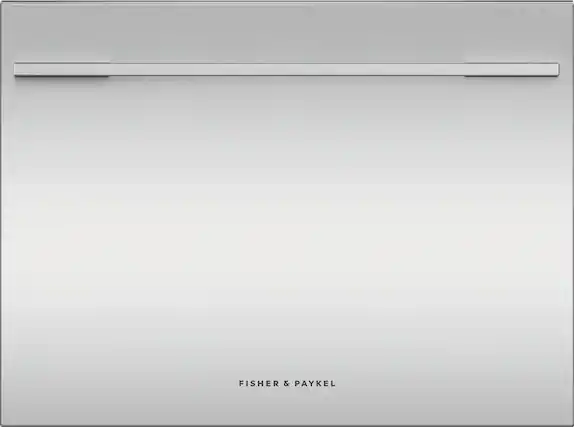 Front. Fisher & Paykel - Stainless Steel Panel for Dishwashers - Silver.