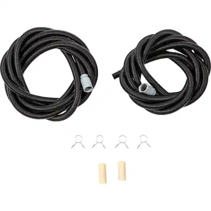 Front. Fisher & Paykel - Hose Extension Kit - Black.