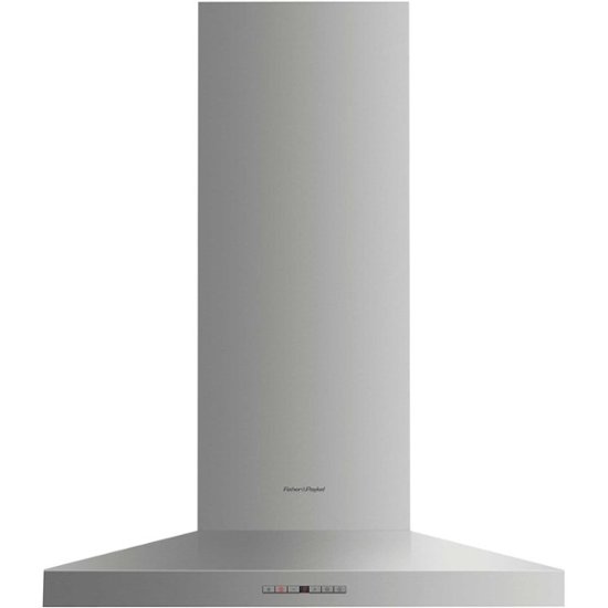Front Zoom. Fisher & Paykel - 30" Convertible Range Hood - Stainless steel.