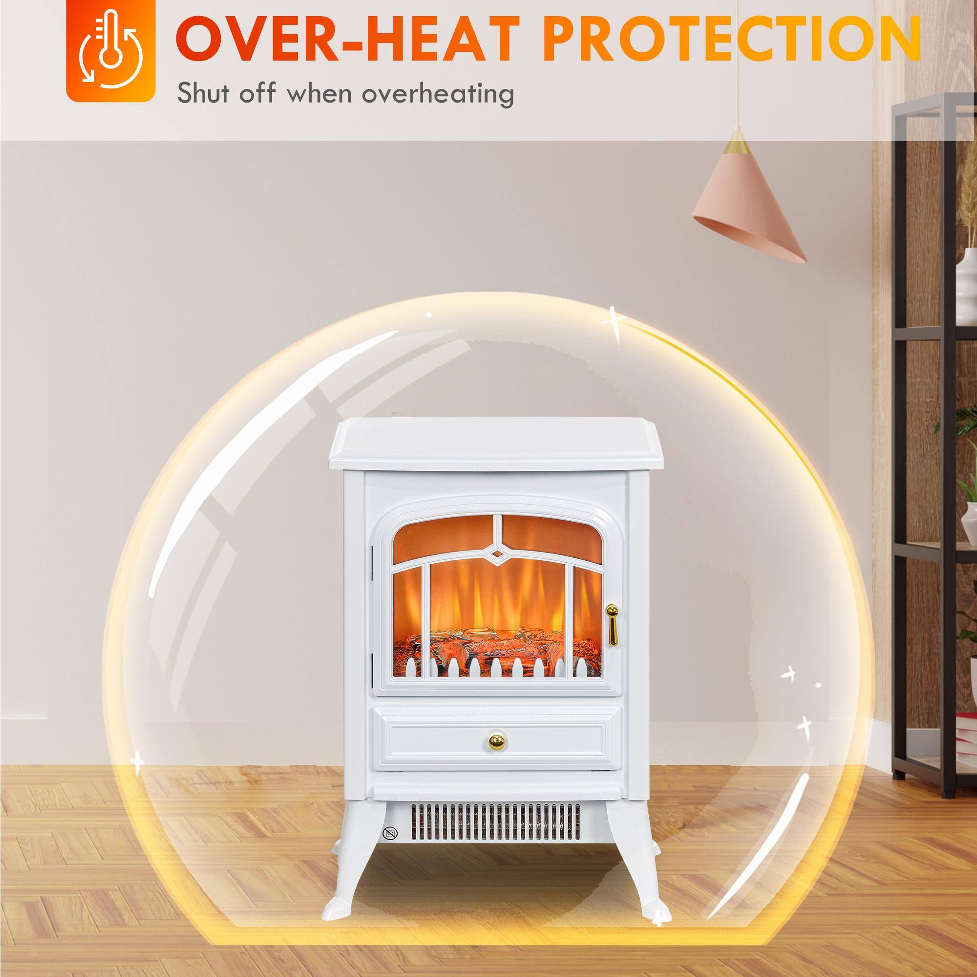 OVER-HEAT PROTECTION  
Shut off when overheating