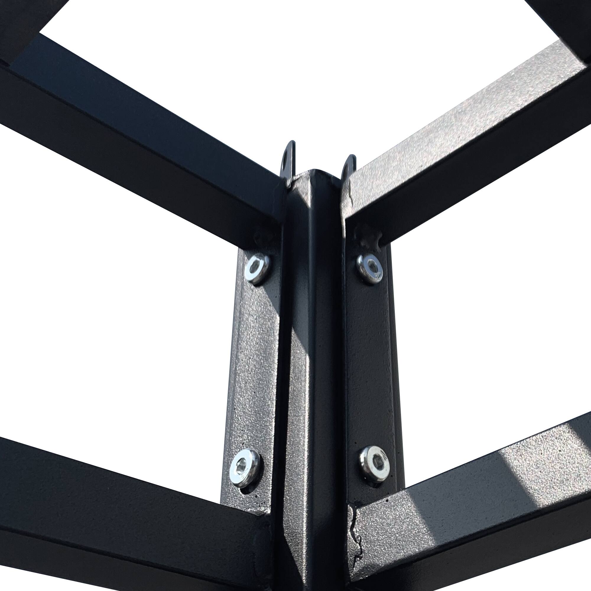 Alt View 8. Outsunny - 11' x 13' Patio Gazebo, Double Roof Outdoor Gazebo Canopy Shelter with Netting & Curtains - Beige.