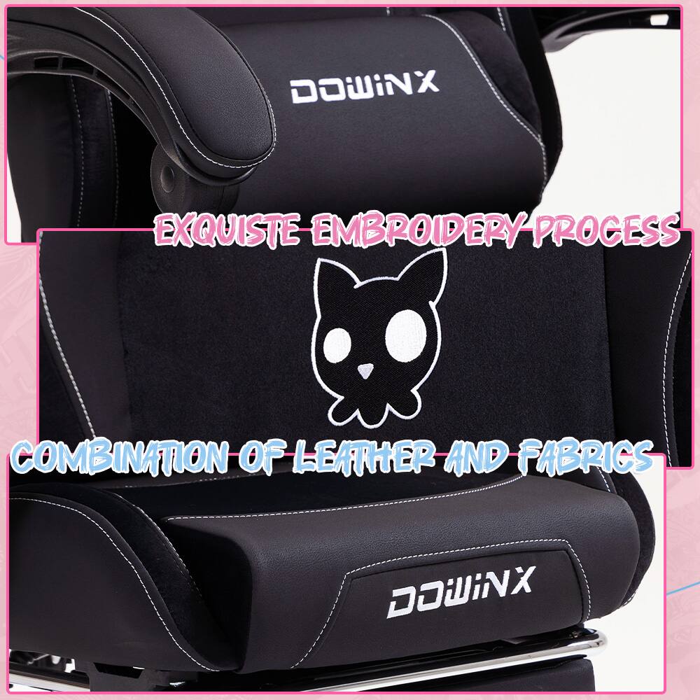 DOWINX  
EXQUISITE EMBROIDERY PROCESS  
COMBINATION OF LEATHER AND FABRICS  
DOWINX