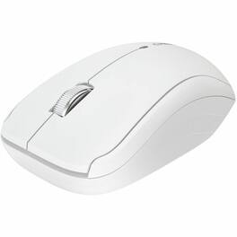 CHERRY - MW 2200 Compact Wireless Laptop Mouse - 3 Button, 1,300 dpi, Nano USB, Carrying Pouch - Wireless - White