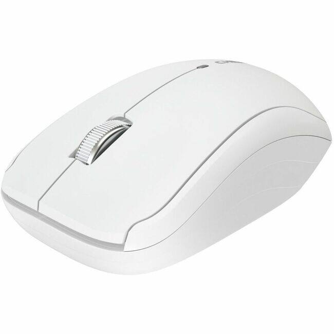 Front. CHERRY - CHERRY MW 2200 Compact Wireless Laptop Mouse - White, 3 Button, 1,300 dpi, Nano USB, Carrying Pouch - White.