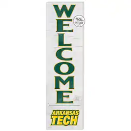 Jardine - Arkansas Tech Wonder Boys 10'' x 35'' Indoor/Outdoor Welcome Sign - White