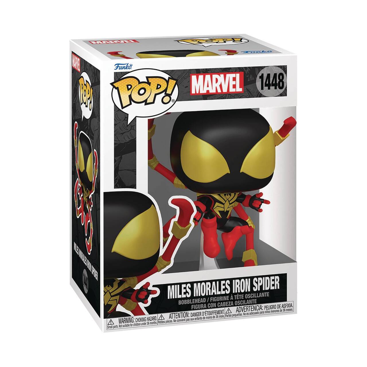 Funko Pop! Spider Man Miles Morales Iron Spider Multicolor
