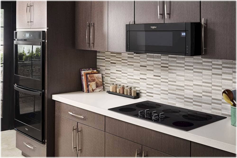 Alt View 14. Whirlpool - 36" Electric Cooktop - Black.