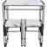 Front. ürb SPACE - Urban Small Dining Table Set - Black With White.