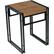 Alt View 11. ürb SPACE - Urban Small Dining Table Set - Black With Brown.