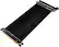 Front. Thermaltake - Gaming PCI-e 3.0 x16 Riser Cable - Black.