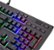 Alt View Zoom 12. Thermaltake - TT Premium X1 RGB Wired Gaming Mechanical CHERRY MX Speed RGB Silver Switch Keyboard with RGB Back Lighting - Black.