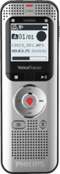 Philips - VoiceTracer Digital Voice Recorder 8GB DVT2050 - Light Silver & Black - Front_Zoom