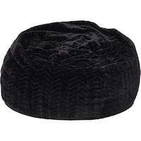 Noble House - Ardmore Bean Bag - Black - Front_Zoom
