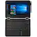 Front. Lenovo - 300e 2-in-1 11.6" Touch-Screen Laptop - Intel Celeron - 4GB Memory - 64GB eMMC Flash Memory - Black.