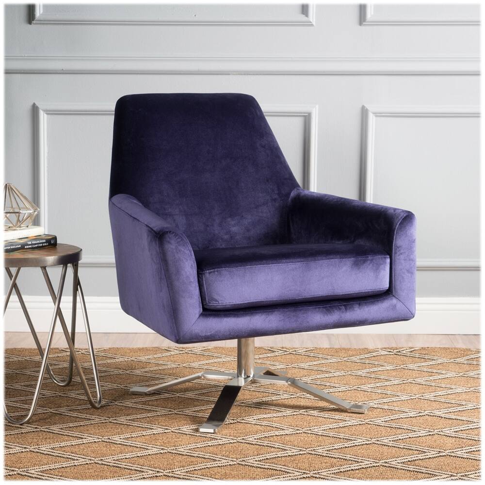 Best Buy: Noble House Bloomington Swivel Base Chair Plum 300702