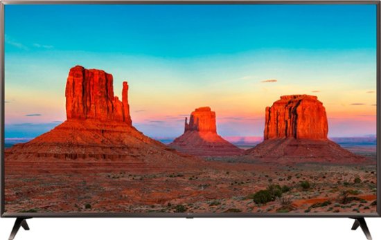 LG - 50" Class - LED - UK6300BUB Series - 2160p - Smart - 4K UHD TV with HDR - Front_Zoom