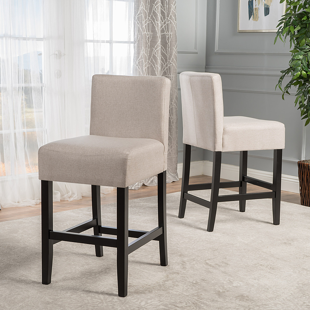 Best Buy: Noble House Perryton Counter Stools (Set of 2) Wheat 300882