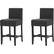Left. Noble House - Perryton Counter Stools (Set of 2) - Dark Charcoal.