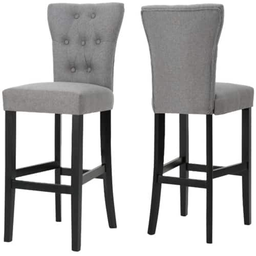 Noble House - Rockland Barstools (Set of 2) - Gray