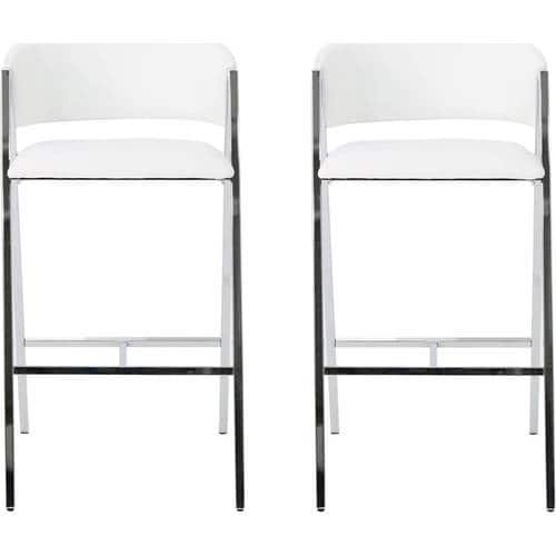 Noble House - Midland Barstools (Set of 2) - Ivory