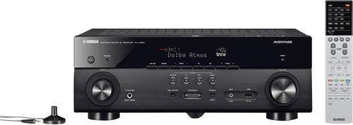 Yamaha - AVENTAGE 7.2-Ch. Bluetooth Capable HDR Compatible A/V Home Theater Receiver - Black