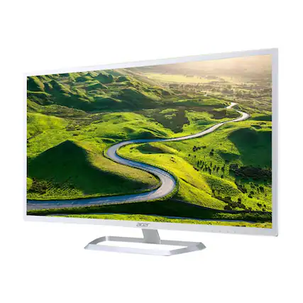 Alt View 11. Acer - EB321HQ 31.5" IPS LED FHD Monitor - White.
