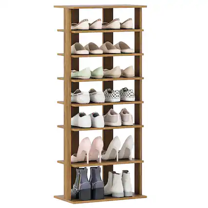 The text in the image is:
"Shoe Shelf"
